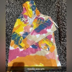 BiBi Multicolor Tie-Dye Hoodie
